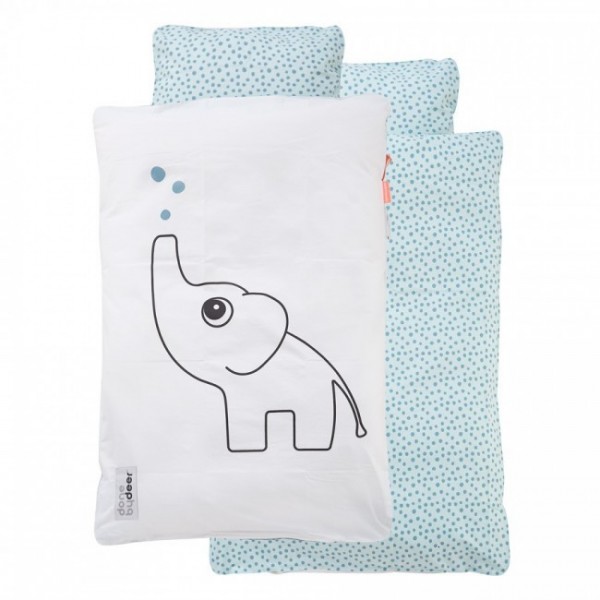 Posteljnina Done by Deer Elphee Blue